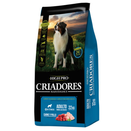 Maintenance Criadores Perro Adulto High Pro 22kg