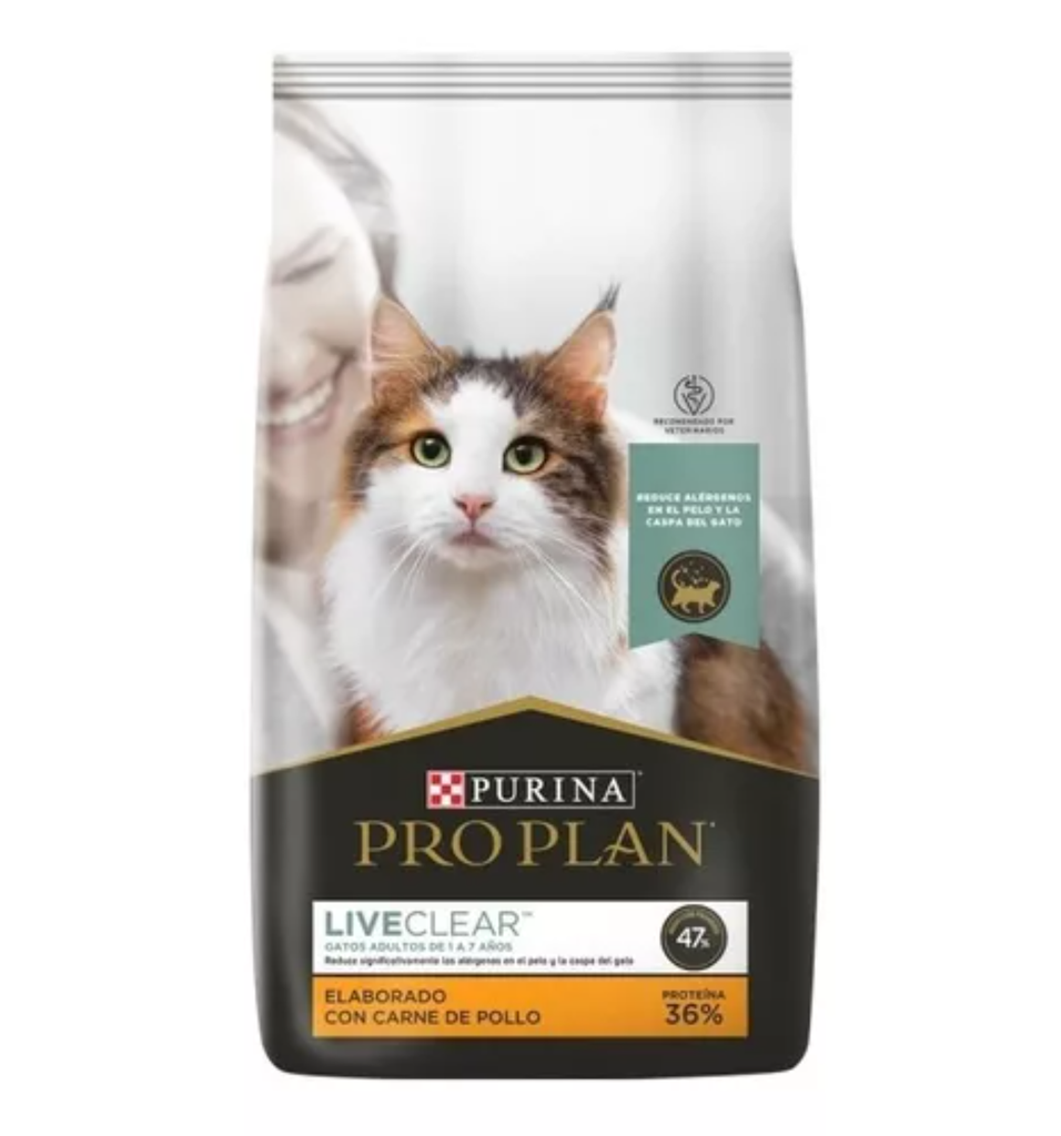 Pro Plan Gato LiveClear