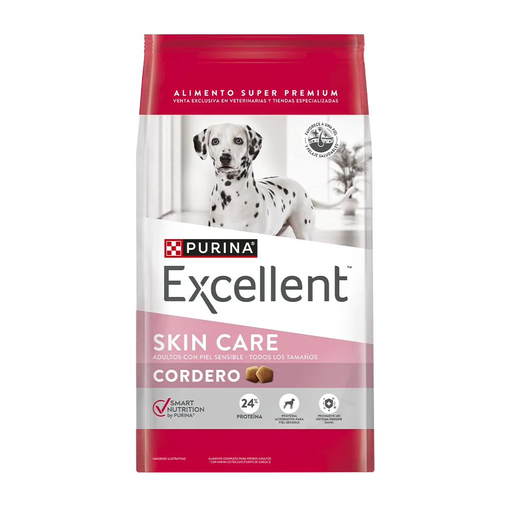 Excellent Perro Adulto Skin Care con Cordero