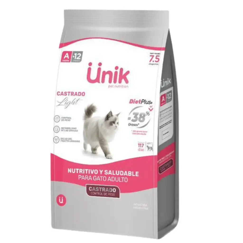 Unik Gato Adulto Castrado/Control de peso