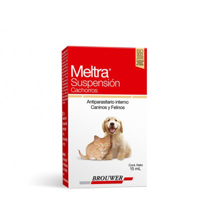 Antiparasitario Meltra Suspension Cachorro BROWER 15ml 