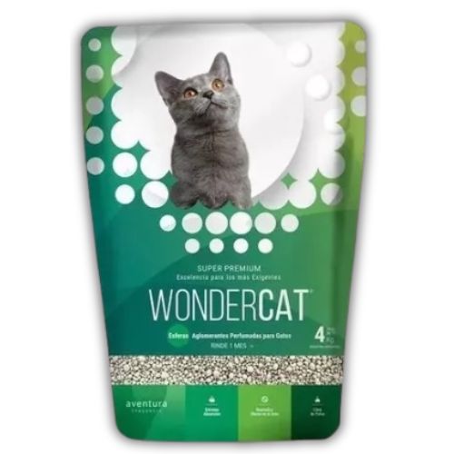 Piedras Esferas de Bentonita Wondercat Aventura 4 Kg