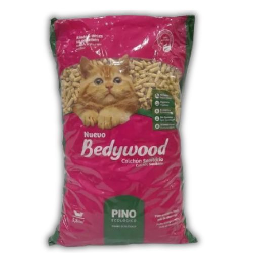 Pellet de Madera Bedywood 5 Kg (piedras)
