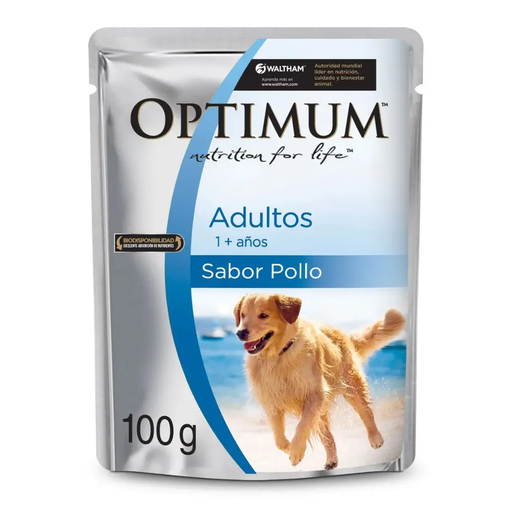Optimum Pouch Perro Adulto Med/Grande Pollo 85 g