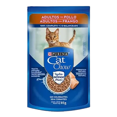Cat Chow Pouch Pollo 85 g