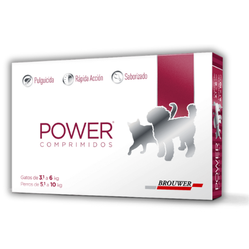 Comprimido Power 700mg Perro de 5,1 a 10 kg / Gato de 3,1 a 6 Kg (pipeta)