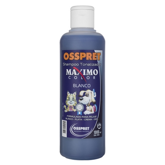 Shampoo Maximo Color Blanco Osspret 1 L