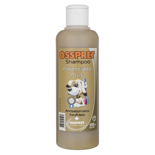 Shampoo Potenciado Antiseborreico Plus Osspret 1 L