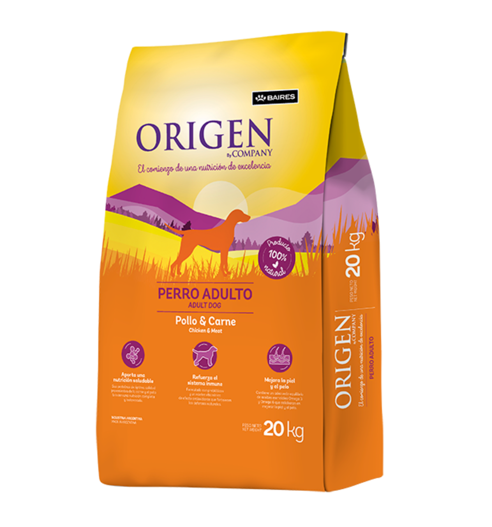 Origen Perro Adulto 20 Kg
