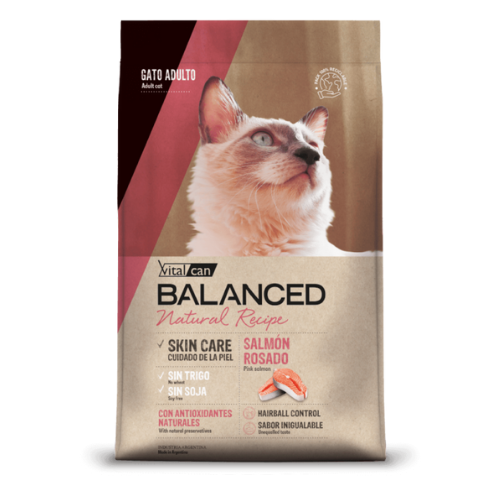 Balanced Gato Adulto Natural Recipe Salmon