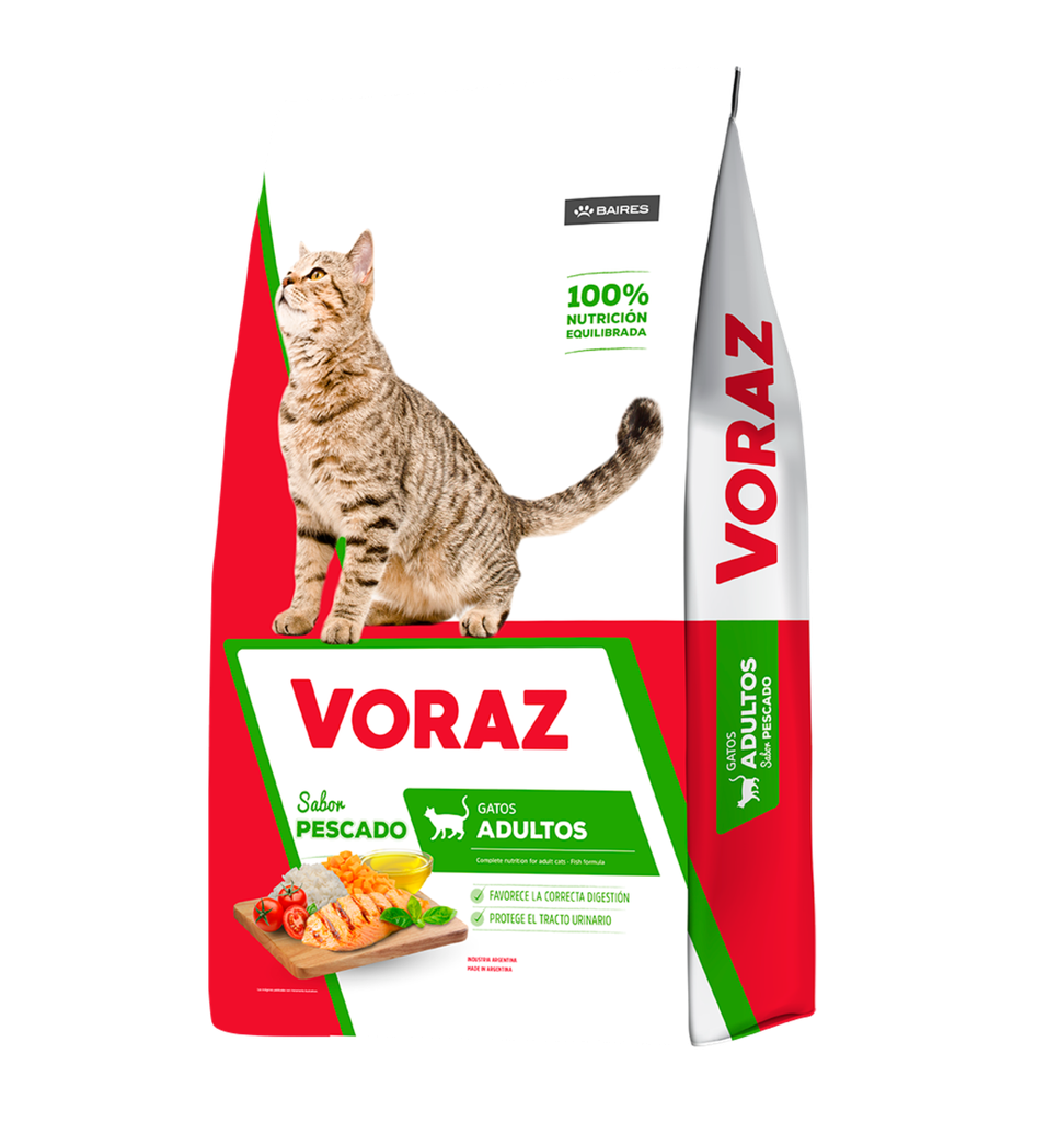 Voraz Gato Adultos 20 Kg