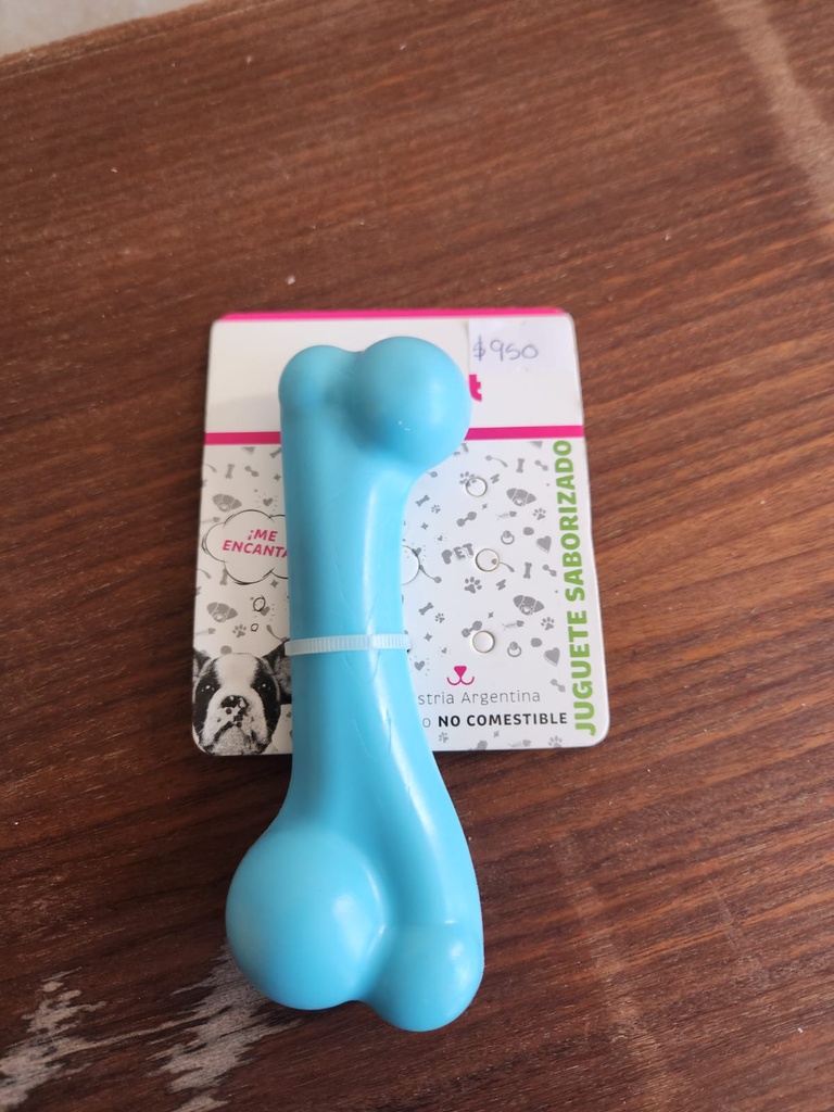 Hueso plastico vainilla chico
