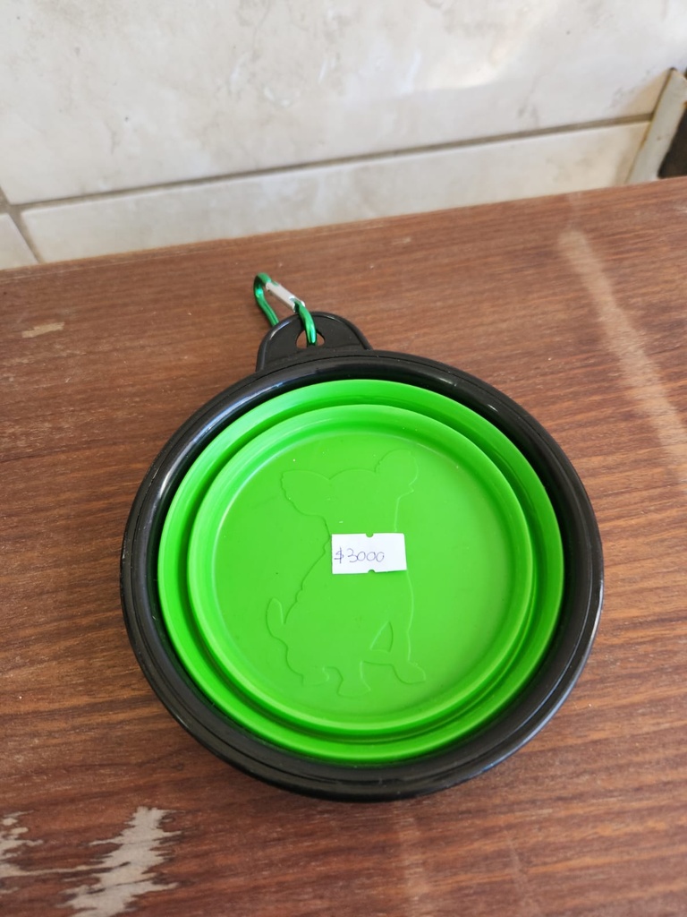 Comedero plegable
