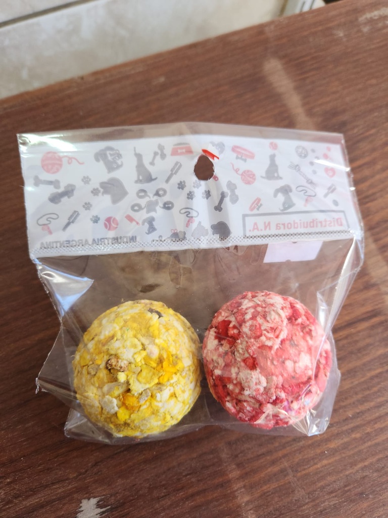 Pelota extrusada x 2u