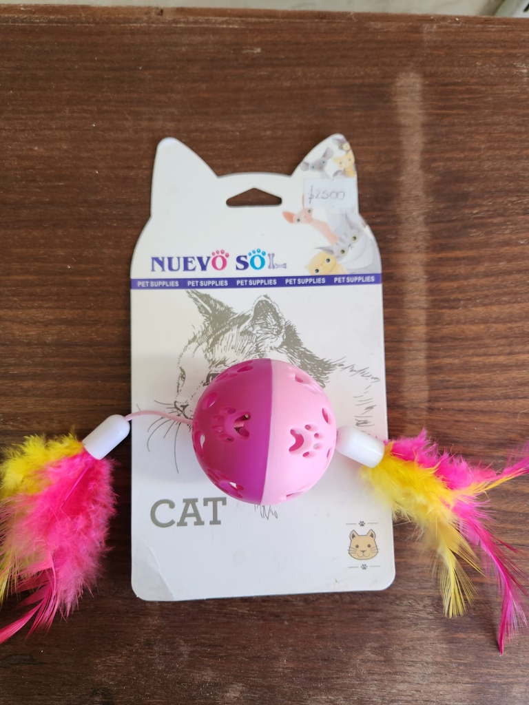 pelota con cascabel