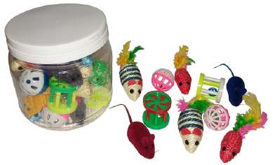 Juguetes mix gato x 1u