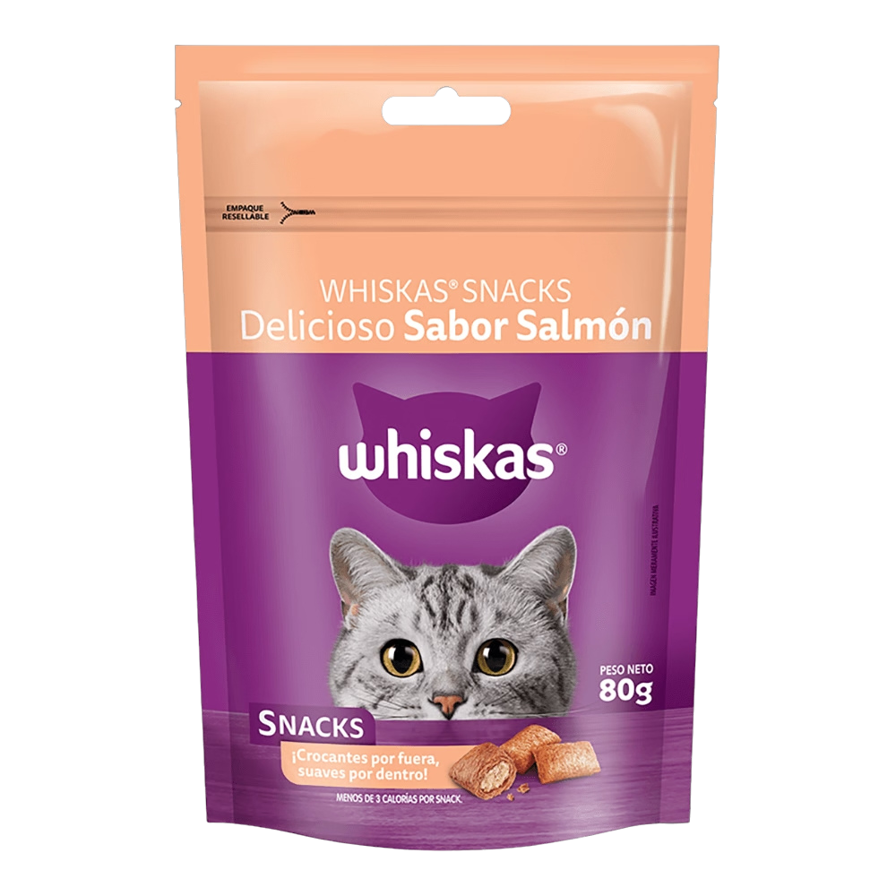 Whiskas Snack Salmon 80 grs