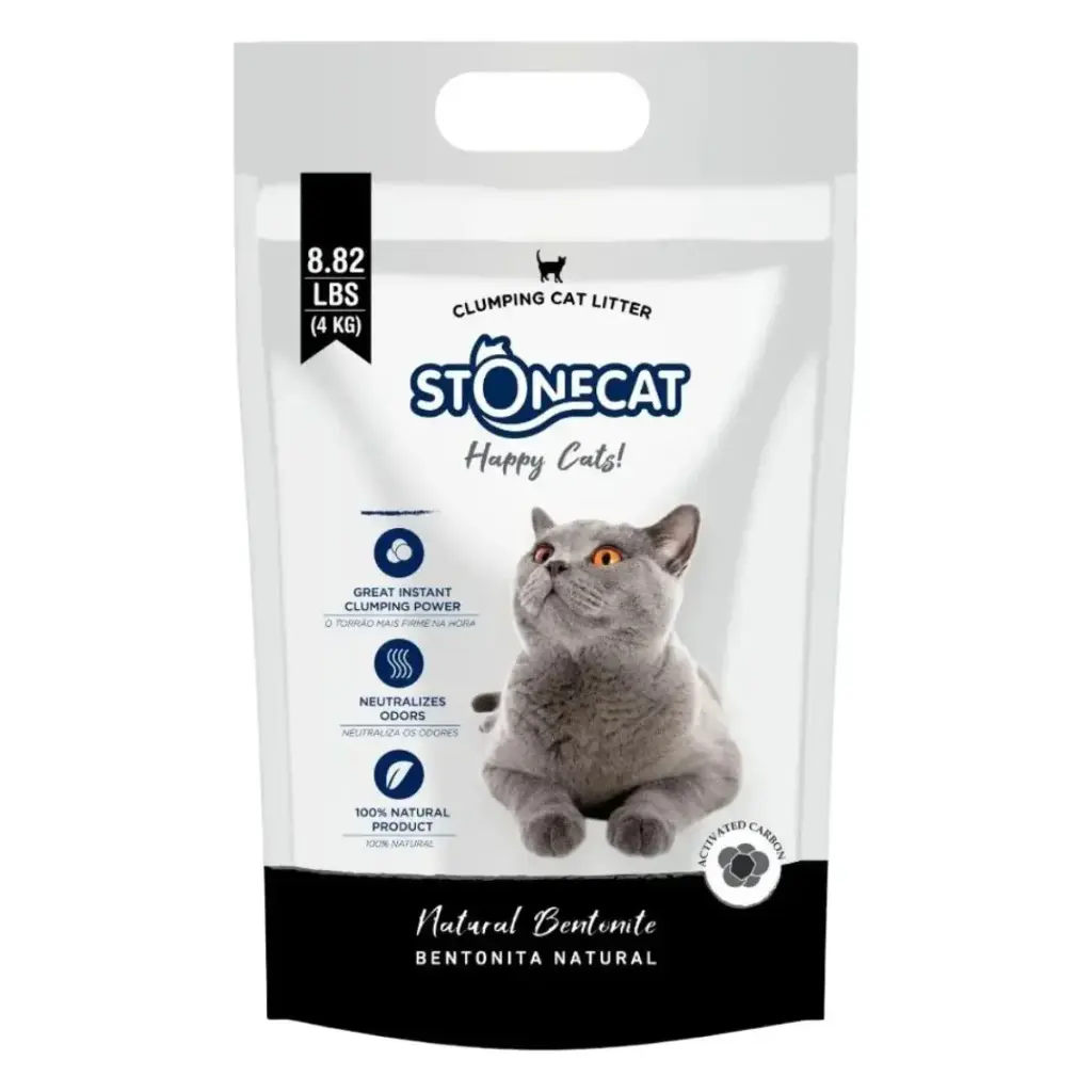 Piedras Aglomerantes Carbon Activado Stone Cat 4 kg