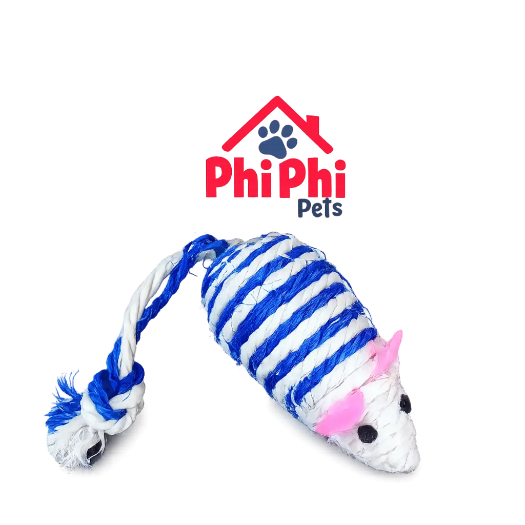 Raton rata de Sisal 10cm PHI PHI