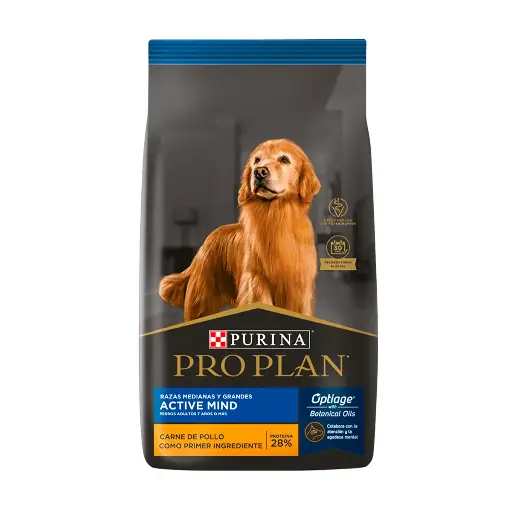 [1741] Pro Plan Perro Adult 7+ Active Mind Razas Medianas y Grandes