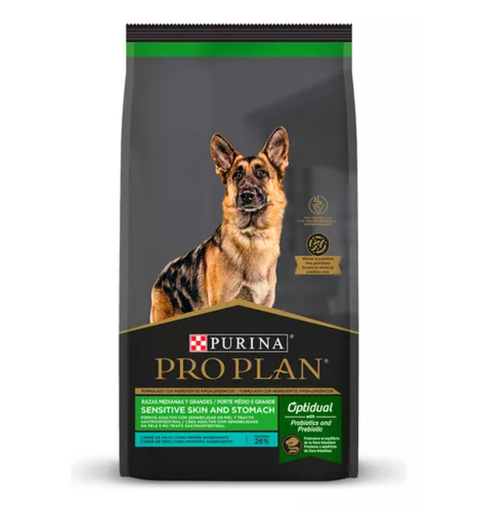 Pro Plan Perro Sensitive Skin and Stomach Adult Razas Medianas y Grandes