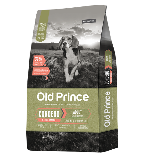 [1556] Old Prince Perro Adulto Noveles Cordero Razas pequeñas