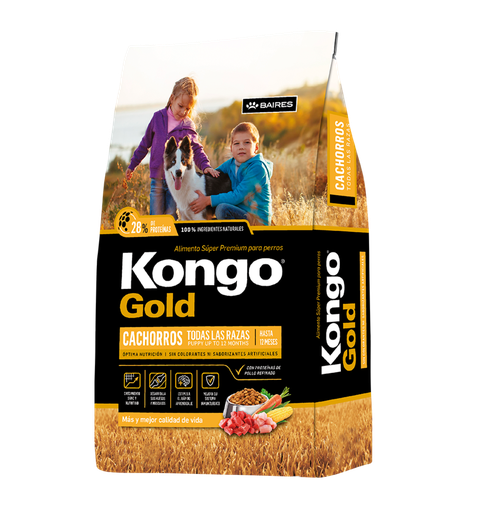 [1438] Kongo Perro Gold Cachorros Todas Las Razas 21 Kg