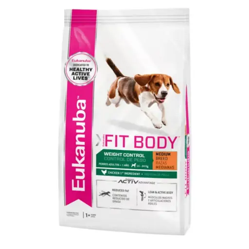 [1312] Eukanuba Perro Weight Contro Razas Medianas