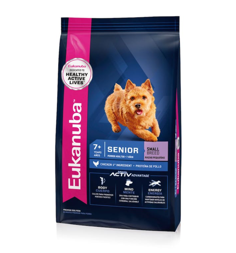 [1309] Eukanuba Perro Senior Razas Pequeñas 3 Kg