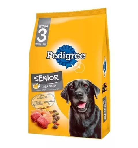 [1607] Pedigree Perro Senior +7 Sabor Carne Y Vegetales