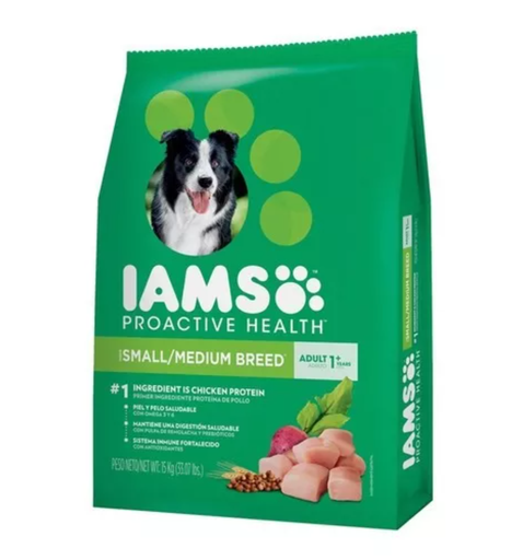[1404] IAMS Perro Proactive Healt - Smart Adult small y medium breed 15 Kg