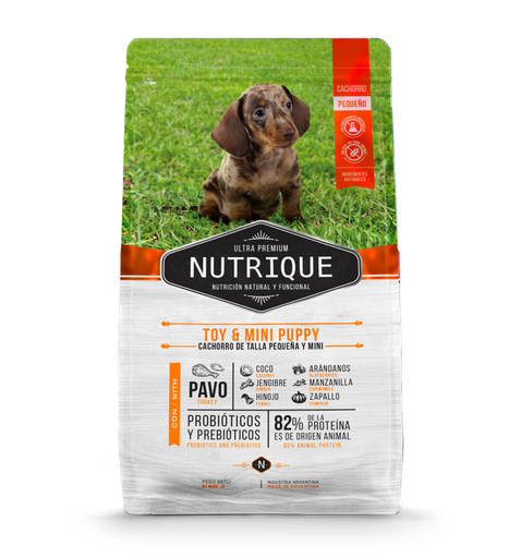 [1539] Nutrique Perro Toy & mini puppy