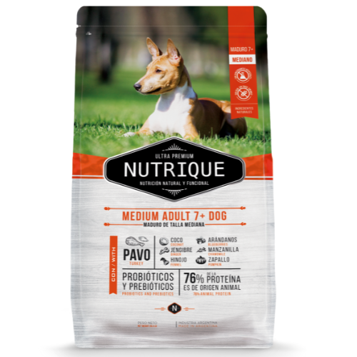 [1534] Nutrique Perro Medium Adult +7 dog