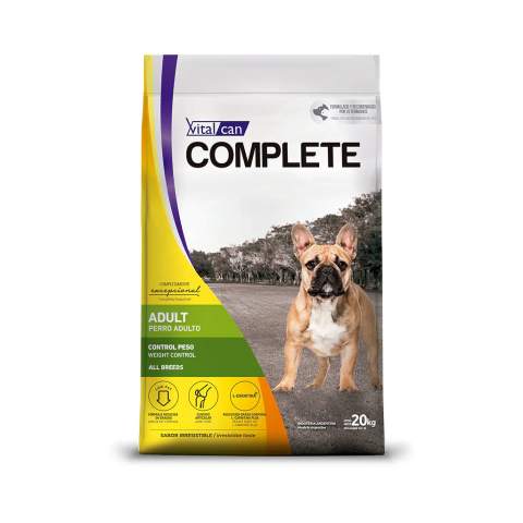 [1202] Complete Perro Adult Control de Peso