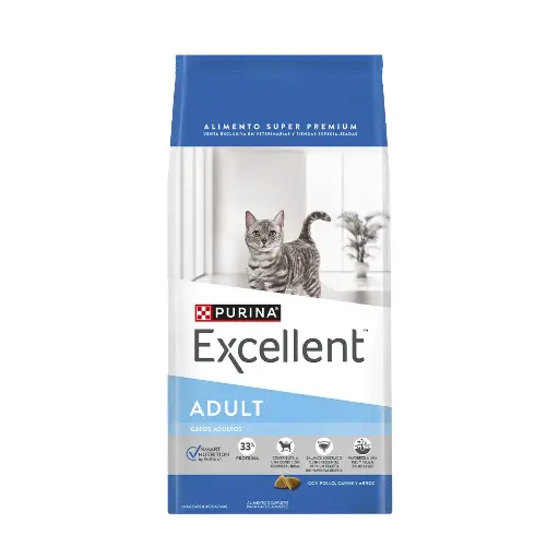 [1317] Excellent Gato Adulto Pollo y Arroz