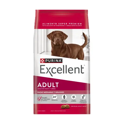 [1327] Excellent Perro Adulto Pollo y Arroz Razas Medianas y Grandes