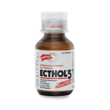 [1046] Antiparasitario Ecthol "5" Holliday 70 ml