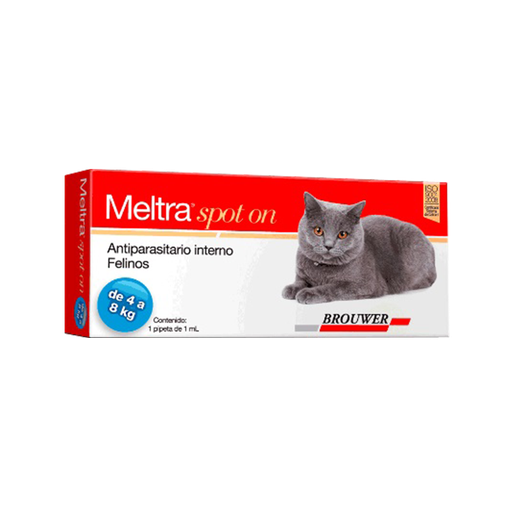 [1052] Antiparasitario Meltra Spot On Gato 4 a 8 Kg BROWER