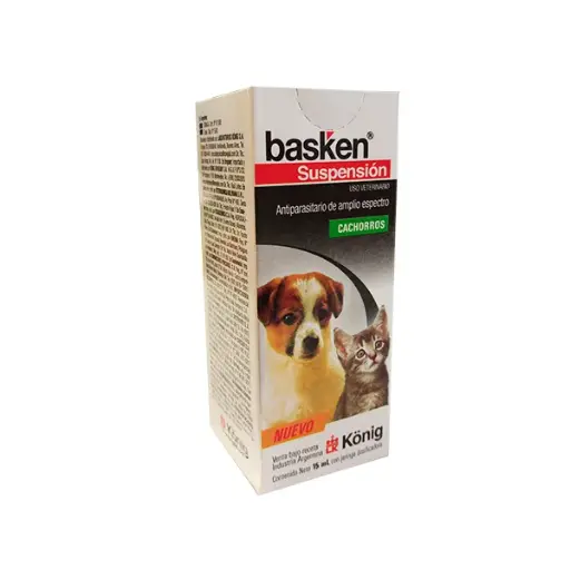 [1044] Antiparasitario Basken Suspension KONING 15 ml