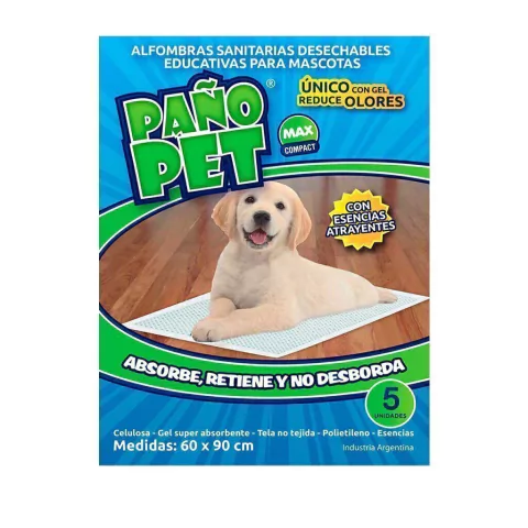 [1588] Paño Pet Max 60x90 5 u