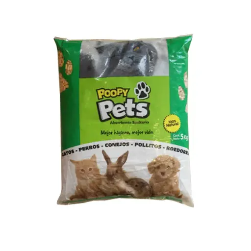 [1620] Pellet de Madera Poopy Pets 5 Kg (piedras)