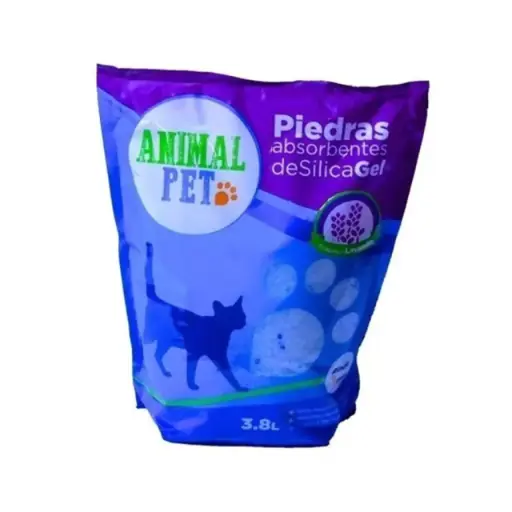 [1657] Piedras Silicas Animal Pet Lavanda 3.8 L