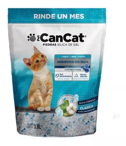 [1664] Piedras Silicas Cancat Neutral 3.8 L