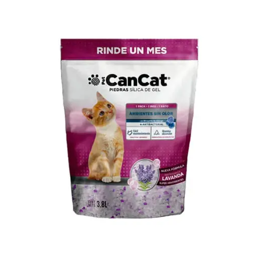 [1662] Piedras Silicas Cancat Lavanda 3.8 L
