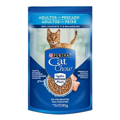 [1140] Cat Chow Pouch Pescado 85 g