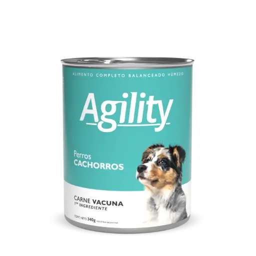 [1025] Agility Lata Perro Cachorro 340 g