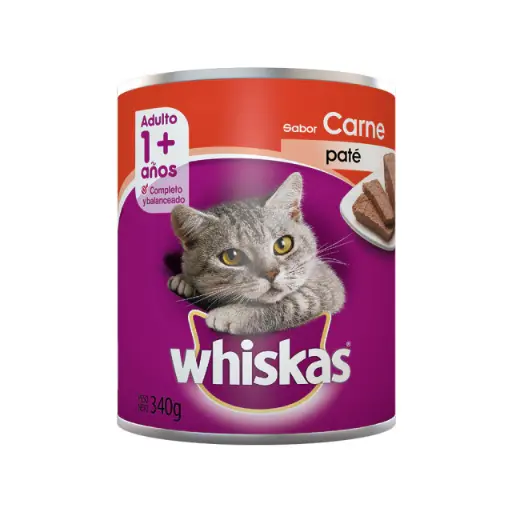 [2283] Whiskas Lata Adulto Carne 340 g