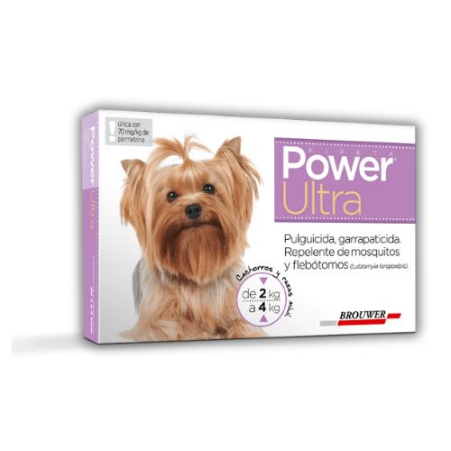 [1719] Pipeta Power Ultra Perro de 2 a 4 Kg