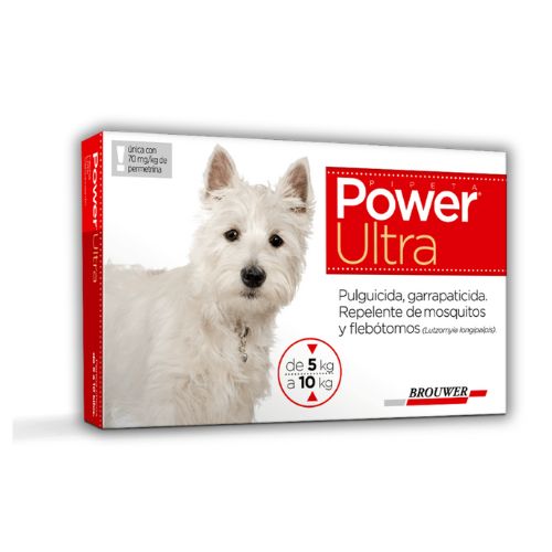 [1722] Pipeta Power Ultra Perro de 5 a 10 Kg