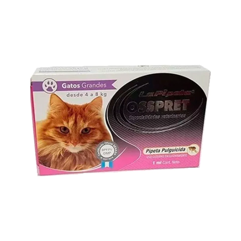 [1710] Pipeta Osspret Gato de 4 a 8 Kg